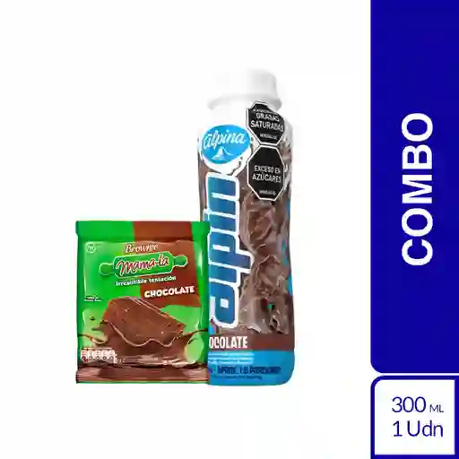 Combos Plus One: Alpina Chocolate + Mama-Ía Brownie Chocolate