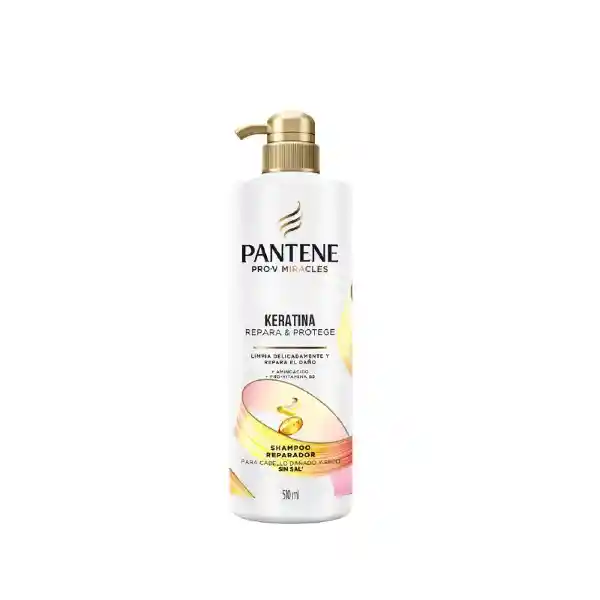 Pantene Shampoo Keratina Sin Sal