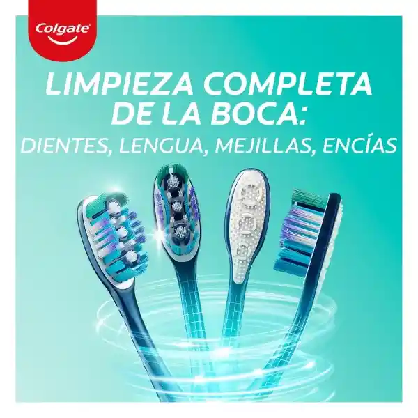 Colgate Cepillo de Dientes + Crema Dental 360° Medio