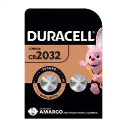 Botón Litio CR 2032 Duracell