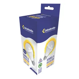 Colsubsidio Bombillo Led Bulbo 12 W E27 15000H Luz Cálida