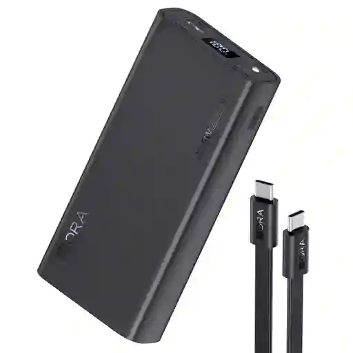 1hora Powerbank 20000 Mah 22.5w Negra Gar158