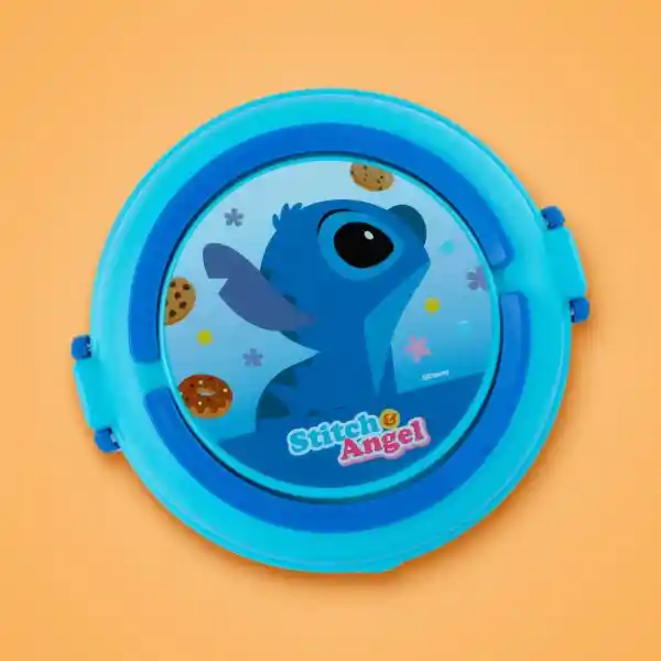 Caja Bento Redonda Serie Disney Lilo & Stitch 110 mL Miniso