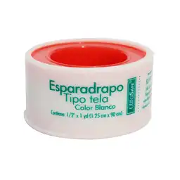 Alfa Safe Esparadrapo Tipo Tela Blanco