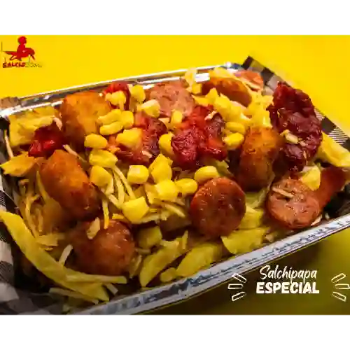 Salchipapa Especial