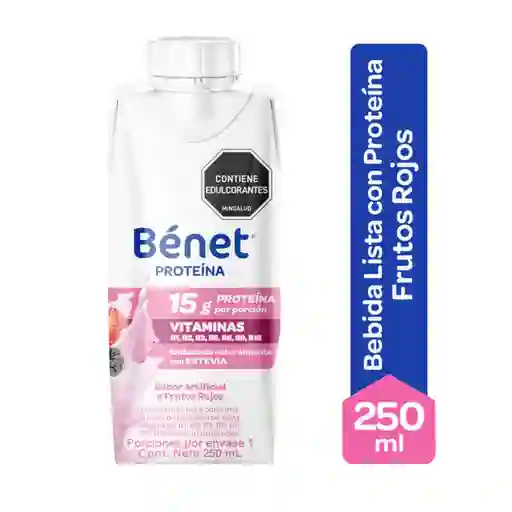 Bebida Benet Frutos Rojos 250 mL