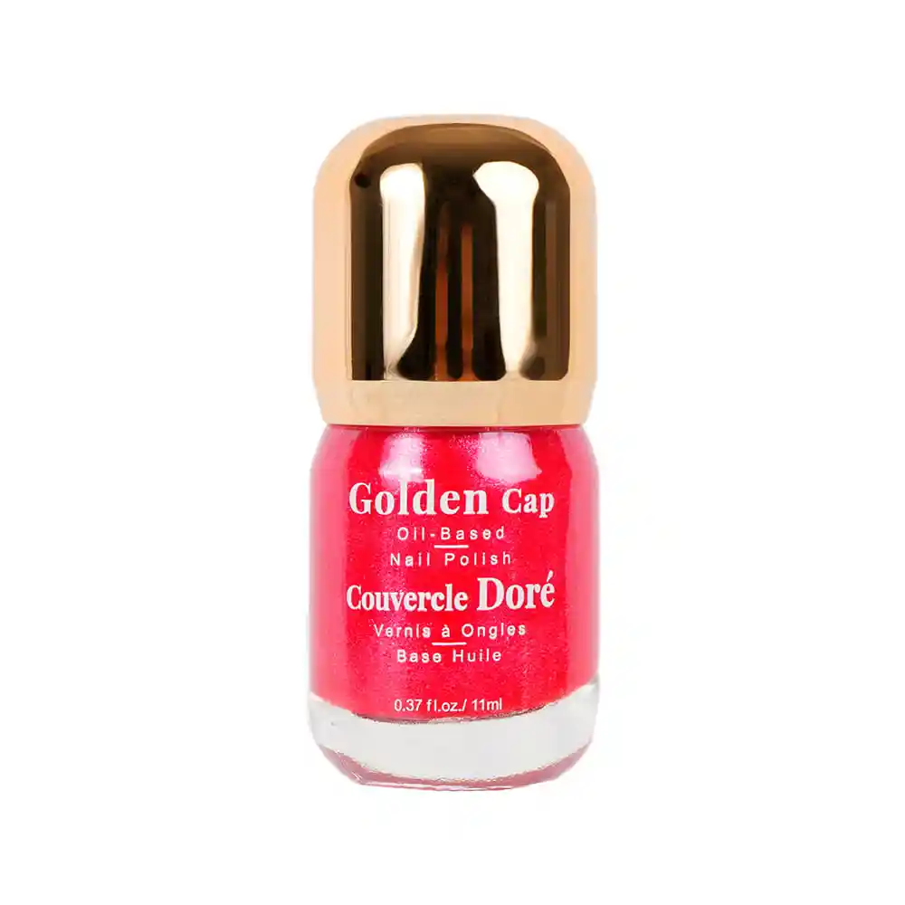 Miniso Esmalte Para Uñas Rosa, Golden Cap Oil