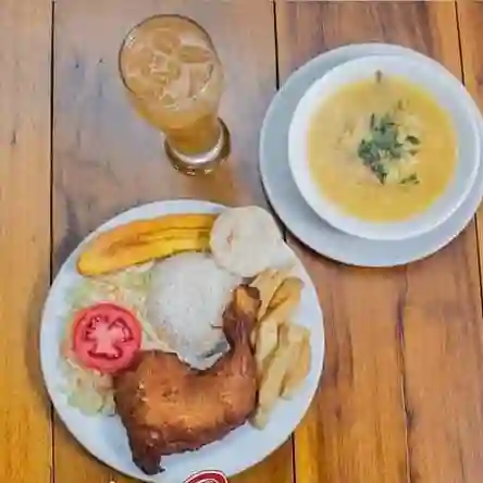 Sencillo Pernil Apanado O Sudado