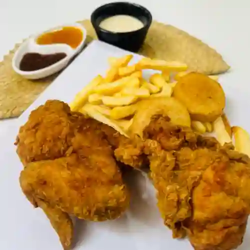 Pollo Broaster de 1/4 Pechuga