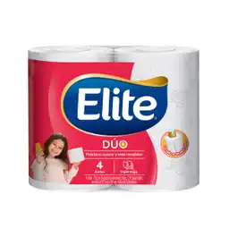 Elite Papel Higiénico Dúo Triple Hoja 124.9 m