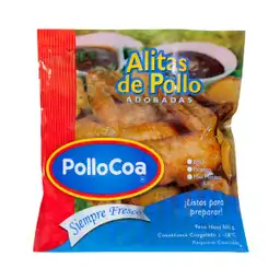 Pollocoa Alita de Pollo Adobadas Picantes Bbq