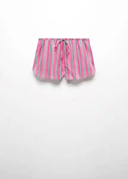 Short Bali Fucsia Talla Xs Mujer Mango