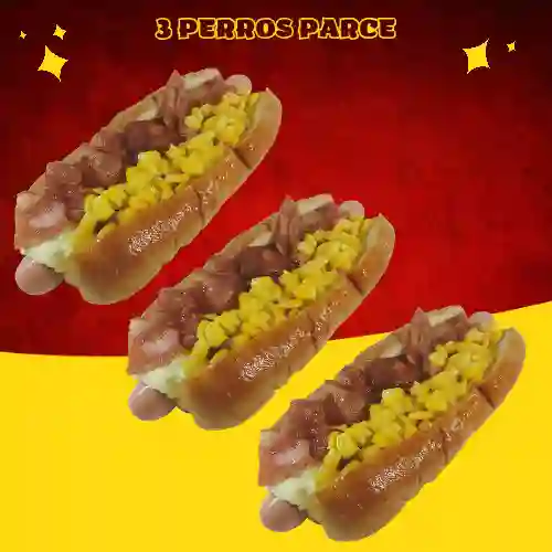 Combo de Tres Perros Parce