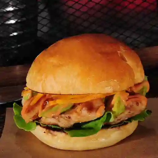 Hamburguesa Pollo Aguacate