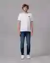 Jean Slim Hombre Azul Empolvado Medio Talla 32 87281 Rifle