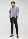 Pantalón Sarno Navy Talla 38 Hombre Mango