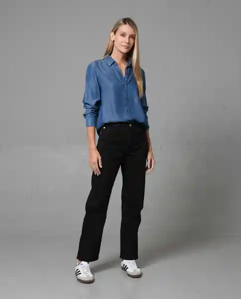 Camisa Mujer Azul M 210 G104_AZU184029 Rifle