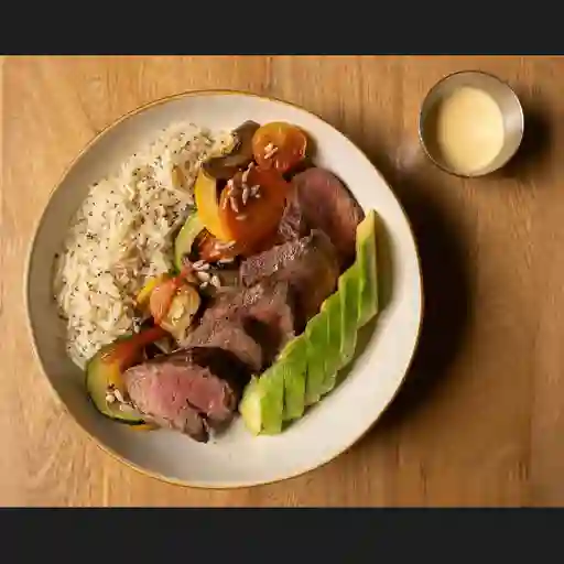 Bowl saludable con lomo