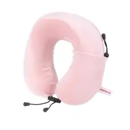Almohada Para Viaje Plegable de Espuma Viscoelástica Rosa Miniso