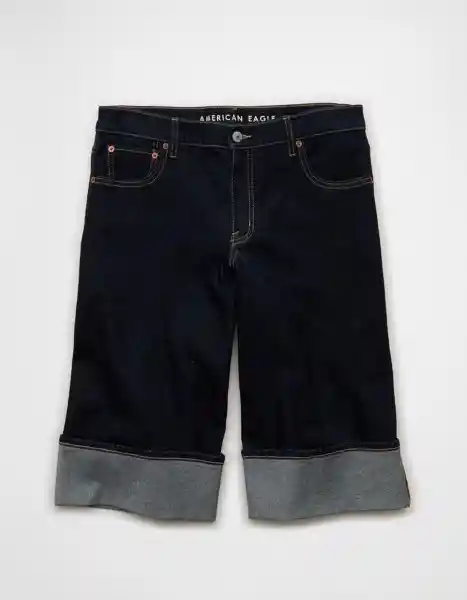 Short Mujer Azul Talla 10 8436458 American Eagle