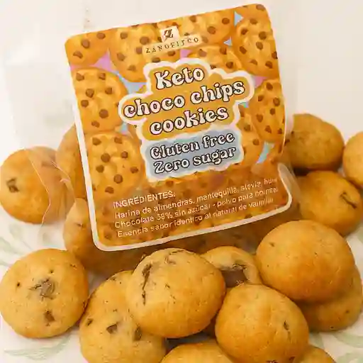 Galletas keto choco chips x6 und