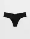 Panti Aerie Negro Talla Small American Eagle 6996073