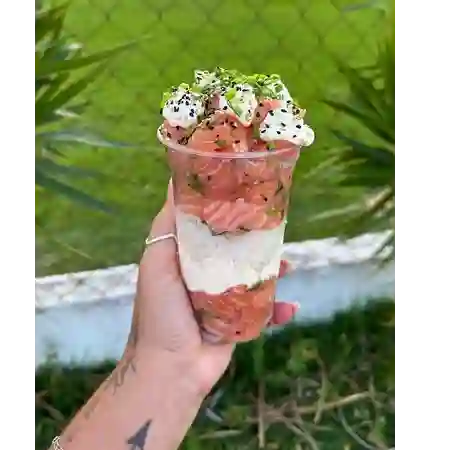 Salmón cup