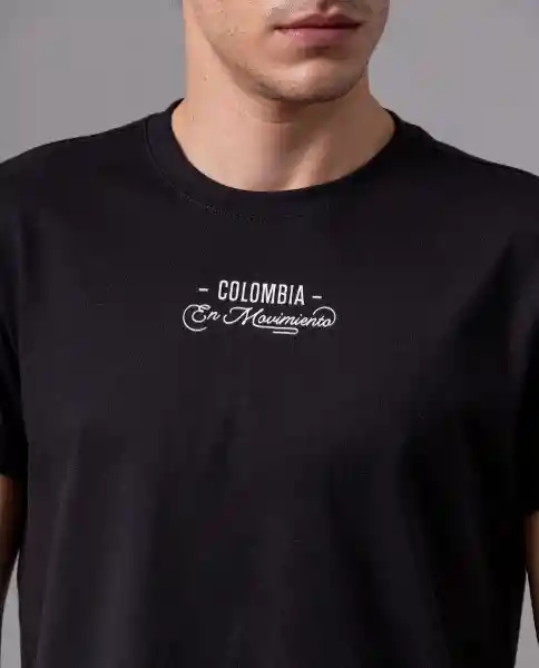 Camiseta Akt Hombre Negro Sombrio Ultraoscuro XXL 96924 Rifle