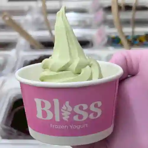 Helado de pistacho mediano