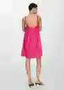 Vestido Alandi Fucsia Talla XS Mujer Mango