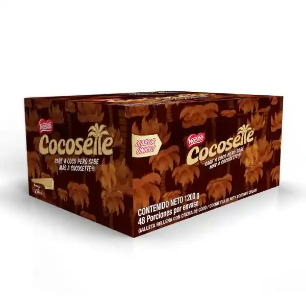 Cocosette Galletas Wafer Rellenas Con Crema de Coco 