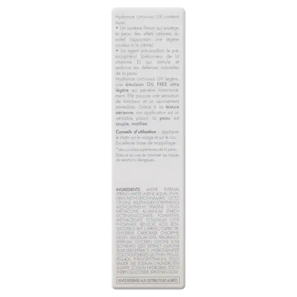 Eau Thermale Avene Crema Hidratante Hydrance Optimale UV SPF 20