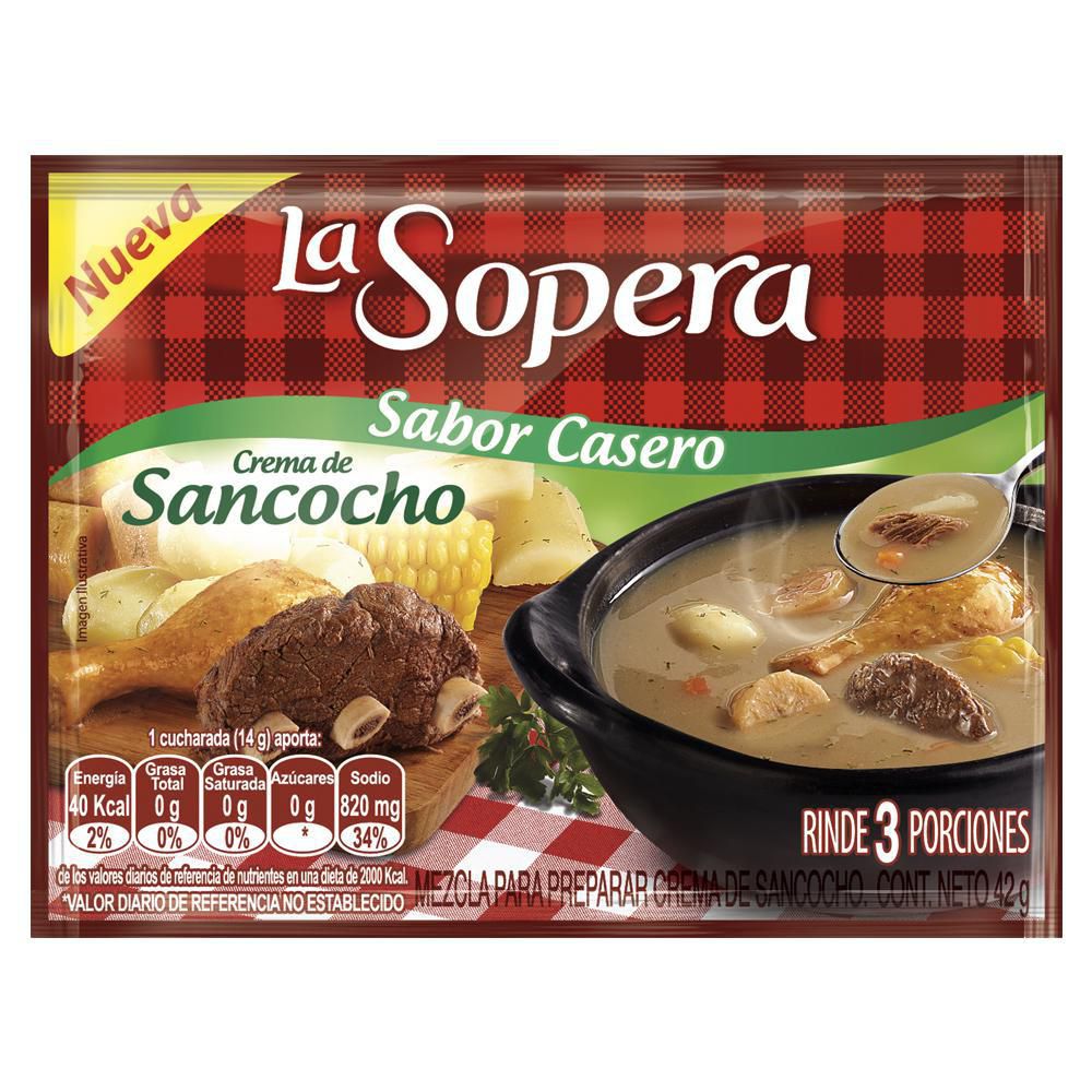 La Sopera Crema de Sancocho 42 g