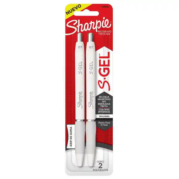 Sharpie Bolígrafo Tinta Gel White 0.7 mm