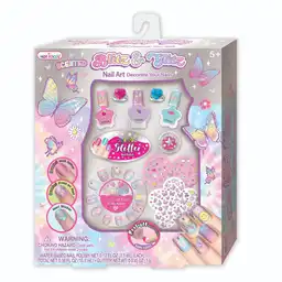 Reditoys Set Uñas Blitz&glitz Butterfly Fh035srtb