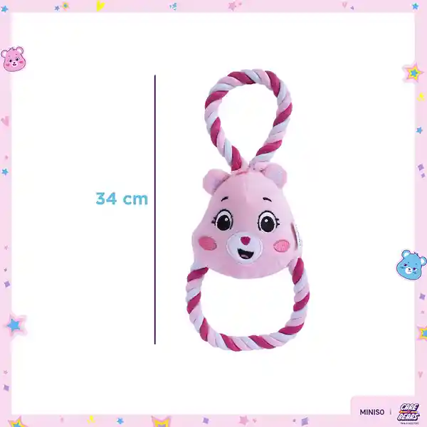 Juguete Para Mascotas Cuerda de Algodón Care Bears Miniso