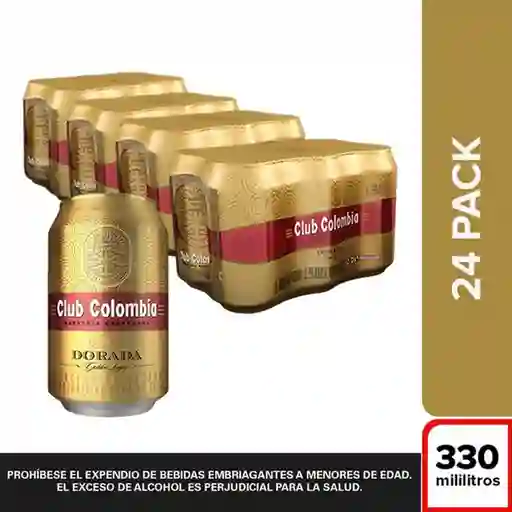 Club Colombia Pack Cerveza Dorada