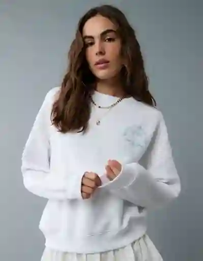 Buzo Mujer Blanco Talla: X-SMALL 2575100 American Eagle