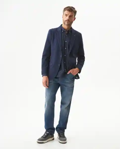 Blazer Continuativo Azul Medianoche Ultraoscuro T.S Chevignon