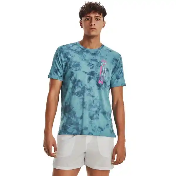 Under Armour Camiseta Run Anywhere Azul M Ref: 1377852-400