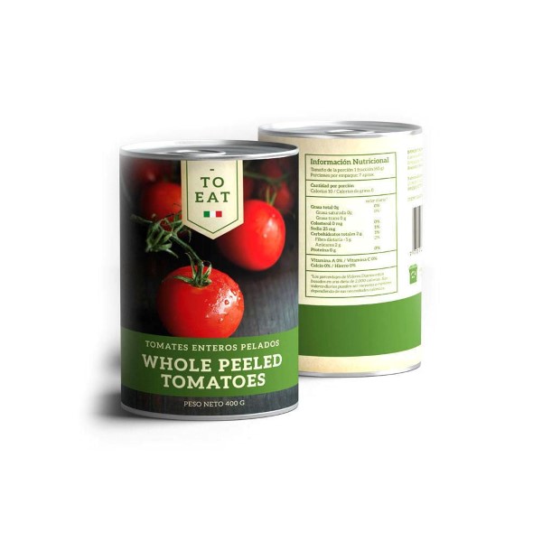 Tomates Pelados To Eat 400 g