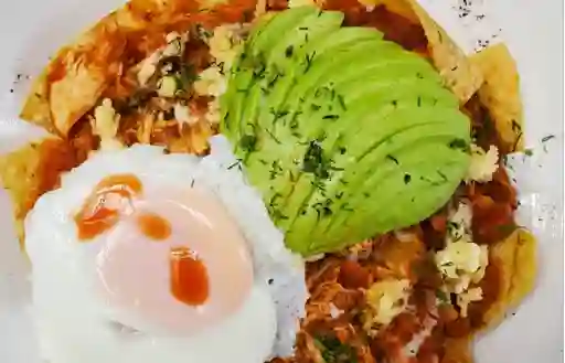 Chilaquiles con Pollo