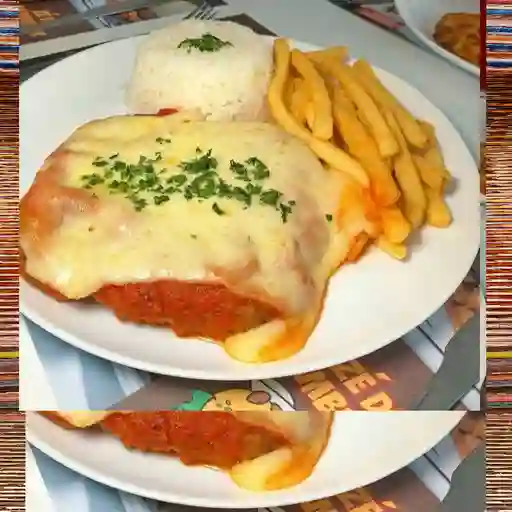 Pechuga Gratinada A La Plancha Especial
