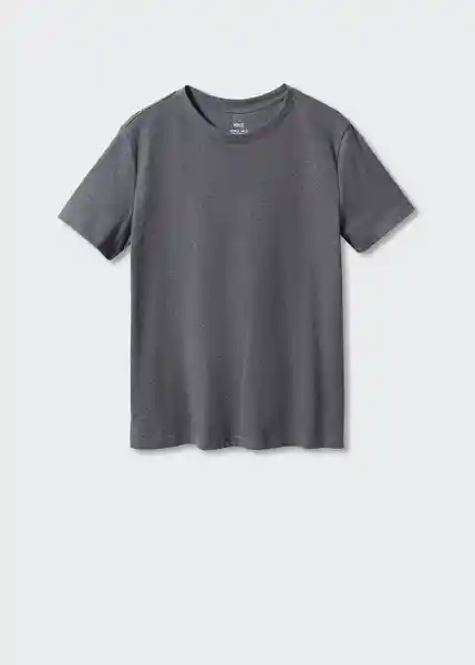 Camiseta Chalaca Gris Medio Vigoré Talla 26 Mujer Mango