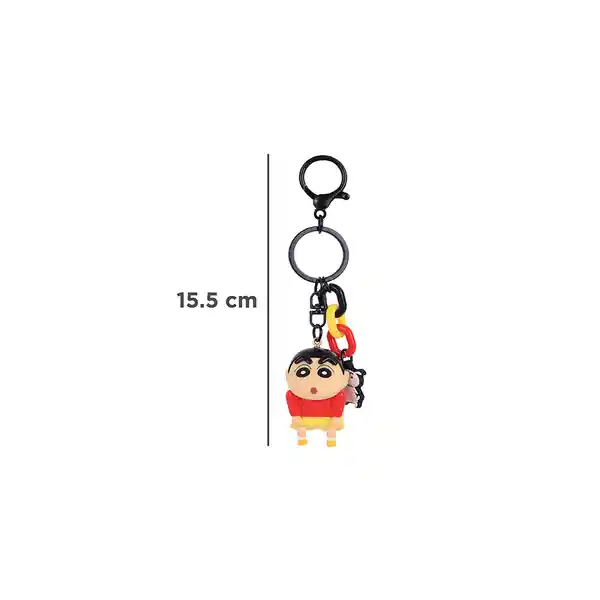 Llavero Shinnosuke Nohara Hip Wiggle Crayon Shinchan Miniso