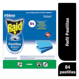 Raid Repelente en Pastilla para Insectos Voladores 