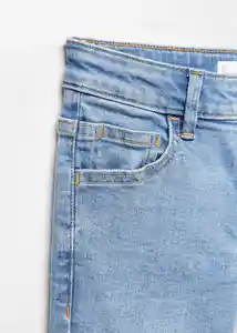 Jean Skinny Tejano Claro Talla 10 Niños Mango