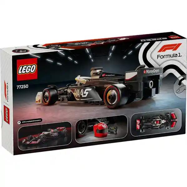 Lego Set de Construcción Coche de Carreras Moneygram Haas F1