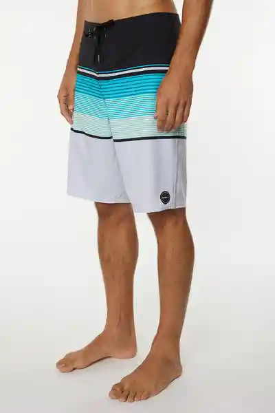 ONeill Short de Baño Lennox Stretch Am Gris Talla 36