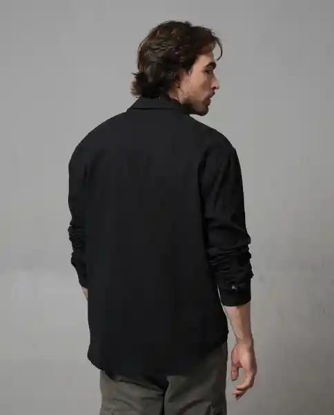 Camisa Hombre Negro Talla S 113G104_NEG194007 Rifle